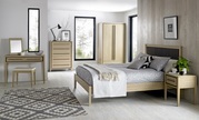 Bentley Designs Rimini Aged and Weathered Oak Bedroom | Beds,  Wardrobe
